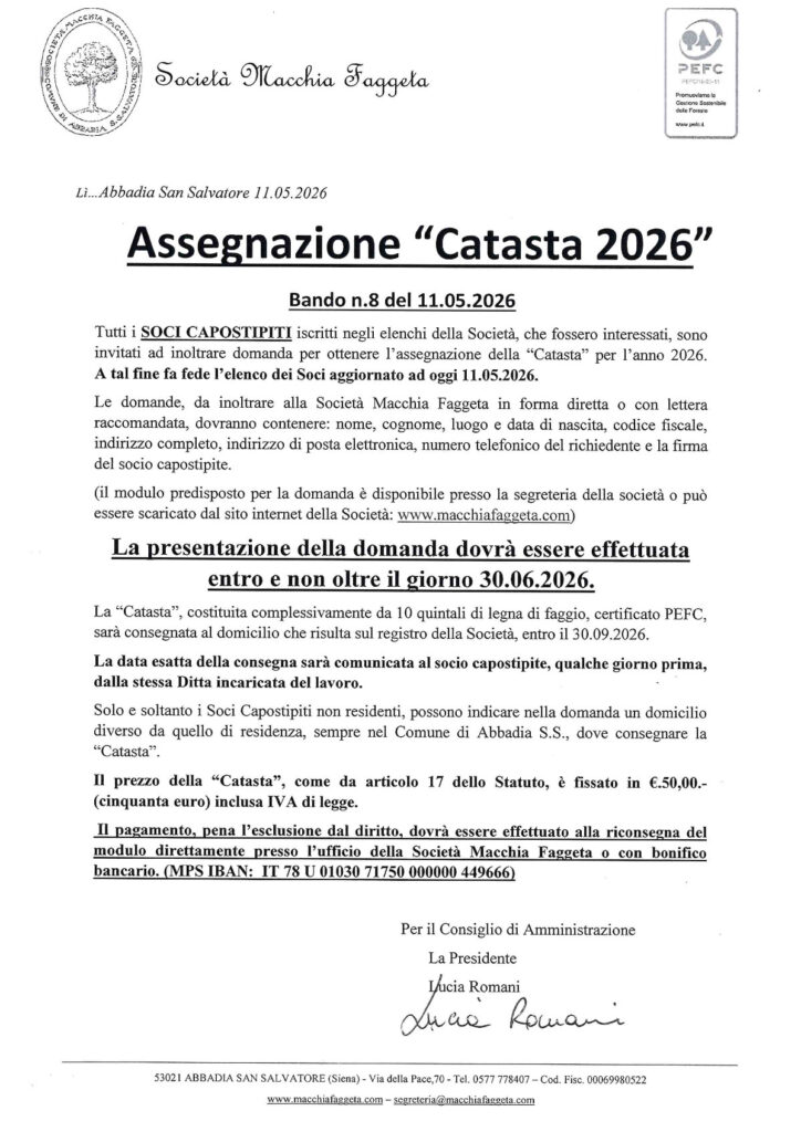Assegnazione