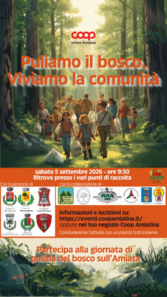 Puliamo il bosco. Viviamo la comunità